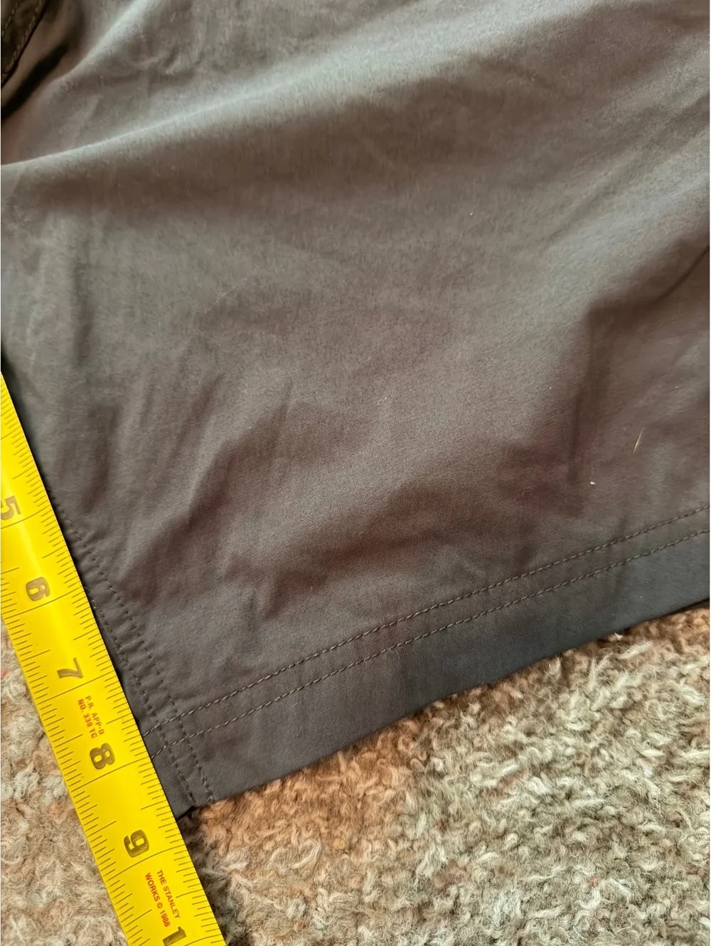 REI Sahara Cargo Shorts Black Men’s 38